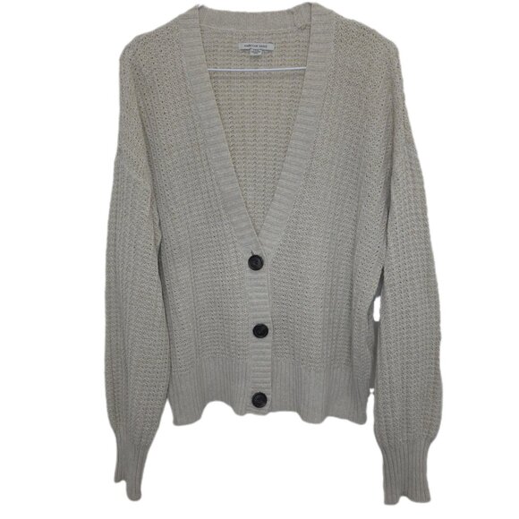 American Eagle Sweaters - 1258 American Eagle Oversized Shrug Button Up Cardigan Sweater Sz.M Womens